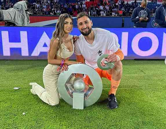 Gigio Donnarumma e la sua compagna Alessia Elefante