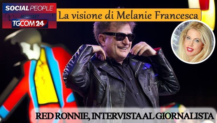 Melanie Francesca TgCom Red Ronnie